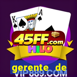 gerente de plataforma slots